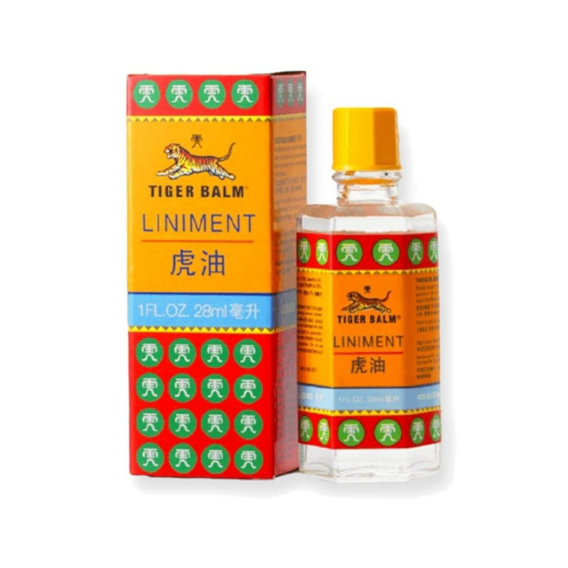 Tiger Balm liniment ยาน้ำมัน ตราเสือ HAW PAR (Bottle/28ml) - Buymed ...