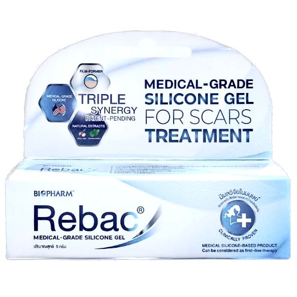 Rebac Silicone gel BIOPHARM (Tube/5g) - Buymed Thailand - ซื้อยาที่บาย ...