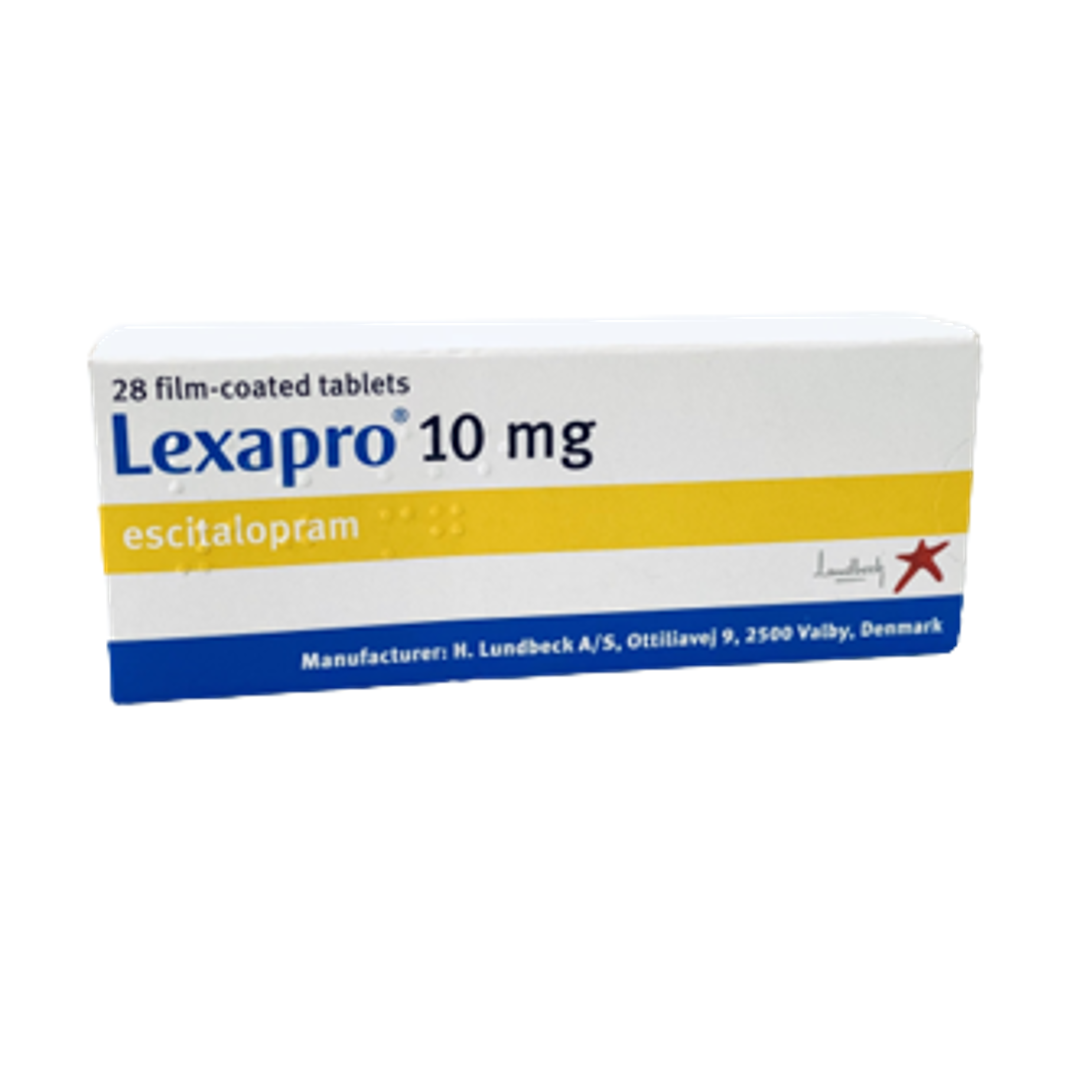 Lexapro 10mg B.L.HUA (Box/28s) - Buymed Thailand - ซื้อยาที่บายเมดถูกกว่า
