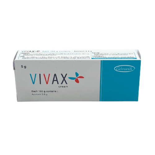 Vivax cream 5% OSOTH INTER (Tube/5g) - Buymed Thailand - ซื้อยาที่บายเม ...