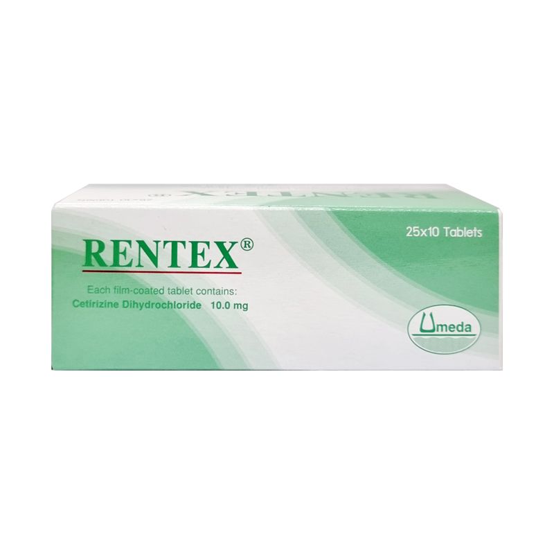 Rentex 10mg UMEDA (Box/250s) - Buymed Thailand - ซื้อยาที่บายเมดถูกกว่า